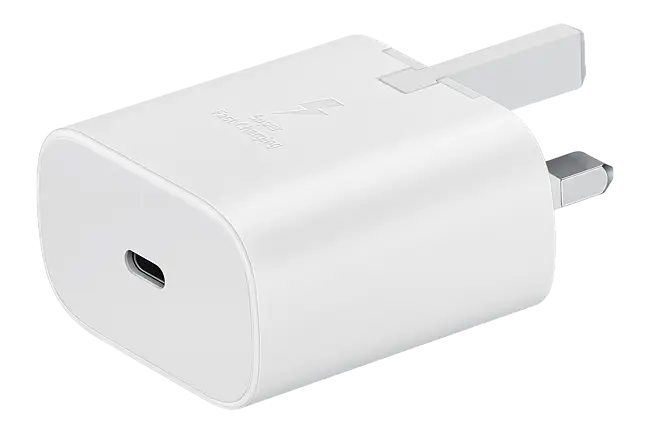شاحن حائط من سامسونج بقوة 25 واط USB-C شاحن حائط من سامسونج بقوة 25 واط USB-C